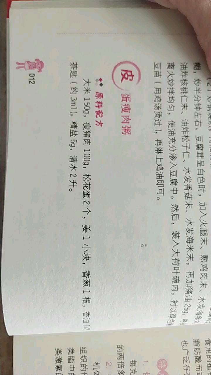 皮蛋瘦肉粥