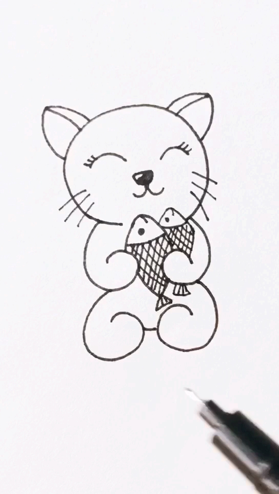 #记录我的农村生活#猫咪爱吃鱼