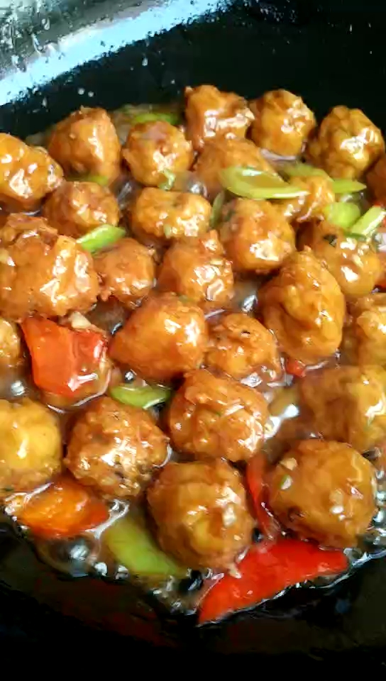 红烧豆腐丸子太好吃了