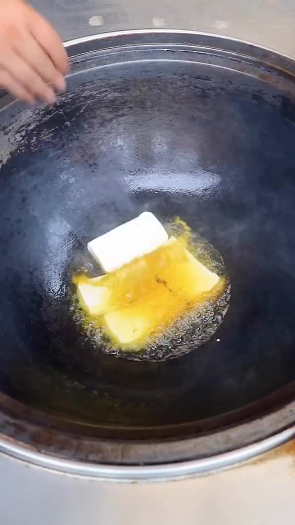 香煎水豆腐家常菜