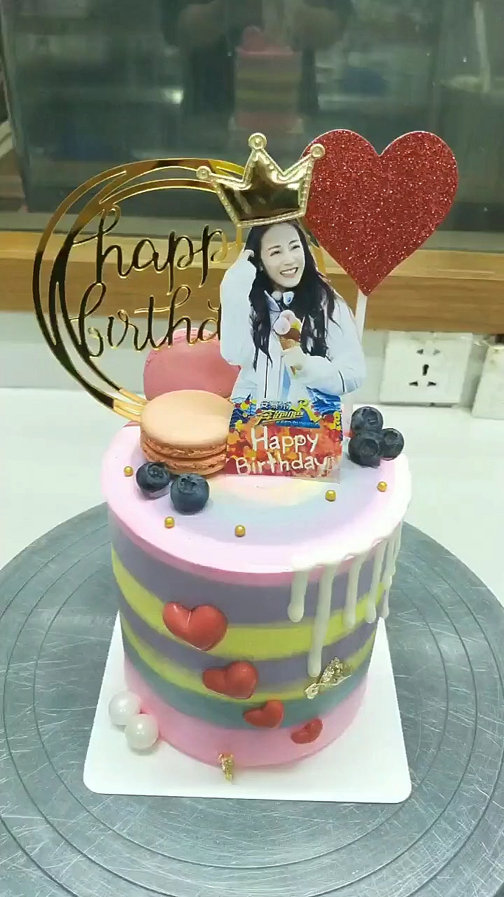 #生日蛋糕#你知道照片上是谁?