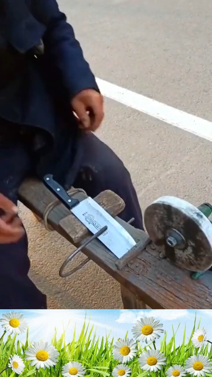 #娱乐#锵菜刀,这门即将失传的手艺,只有老人在坚守了