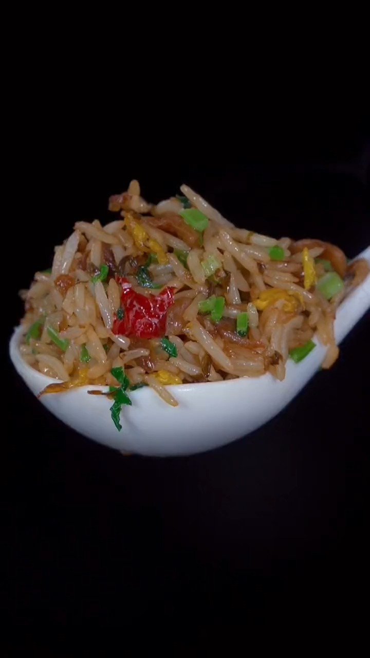 外婆菜炒饭的详细做法!# 炒饭