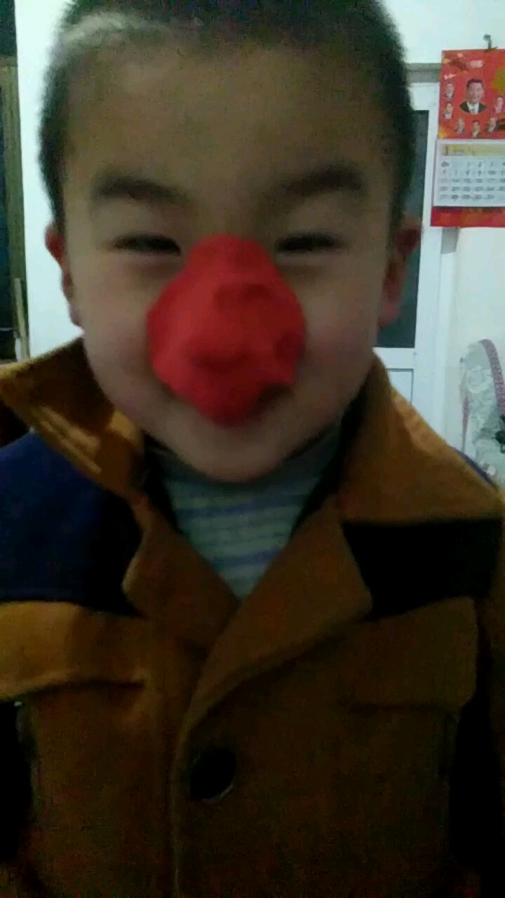 #搞笑段子剧#红鼻子小丑!