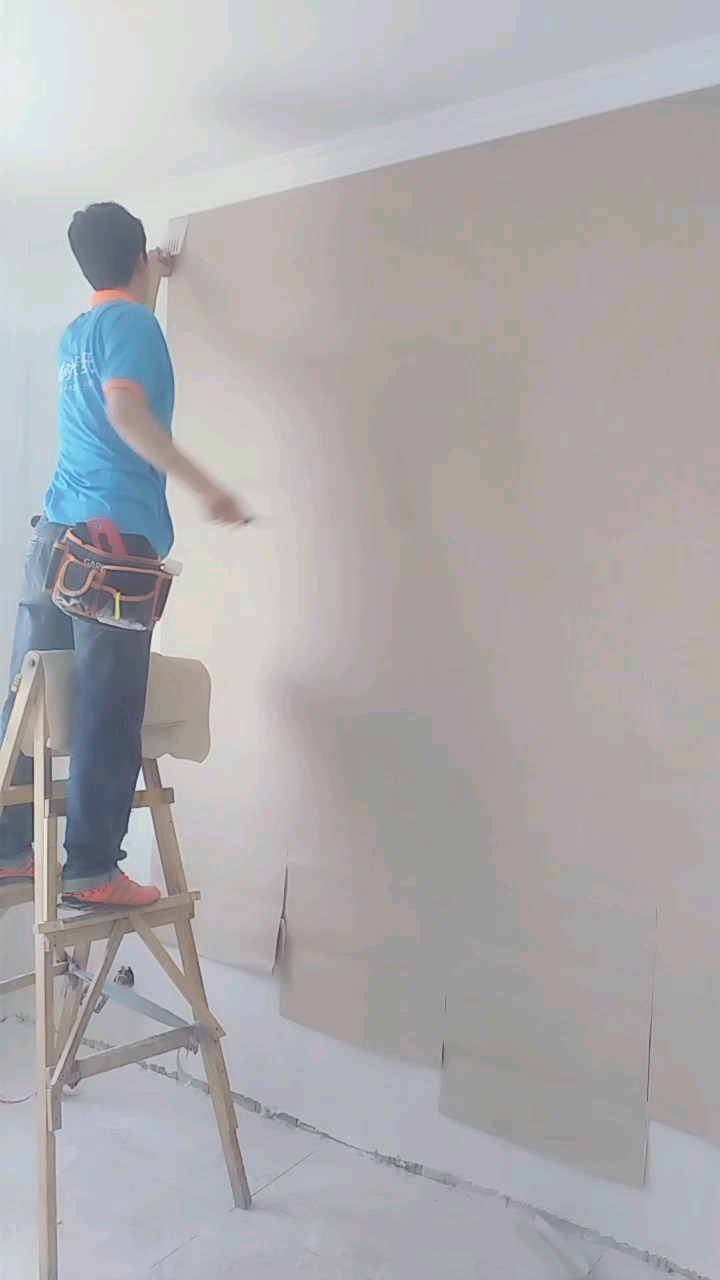 素色壁纸咖色挺好看的