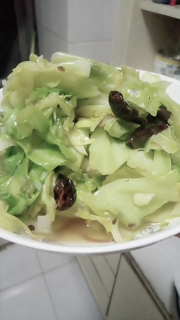 炝炒圆白菜!!!