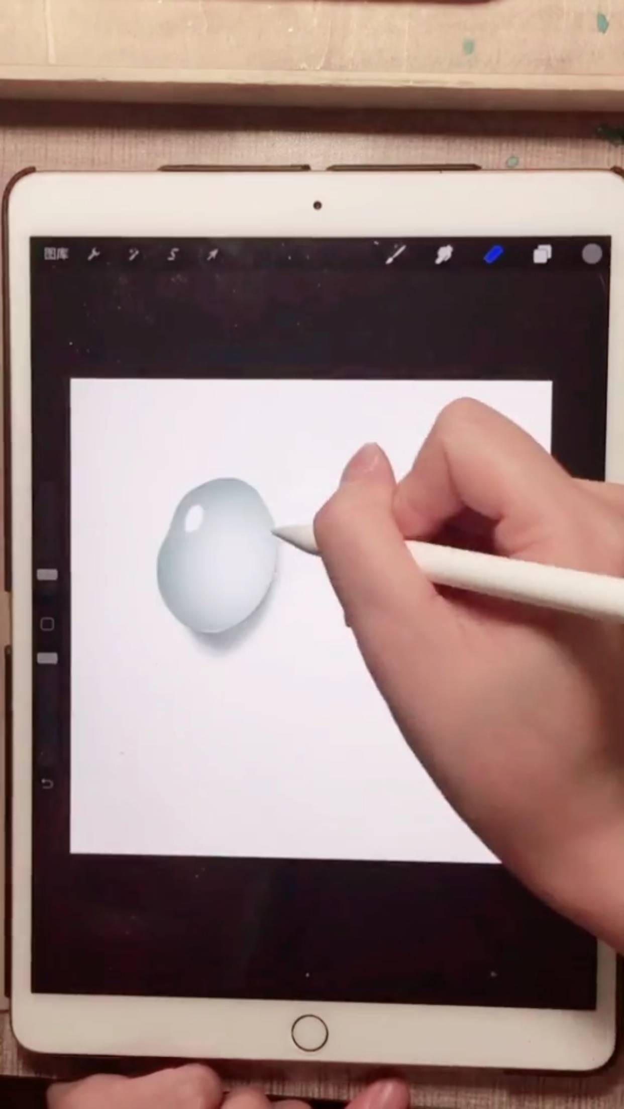 #创意简笔画#水滴电脑版简笔画