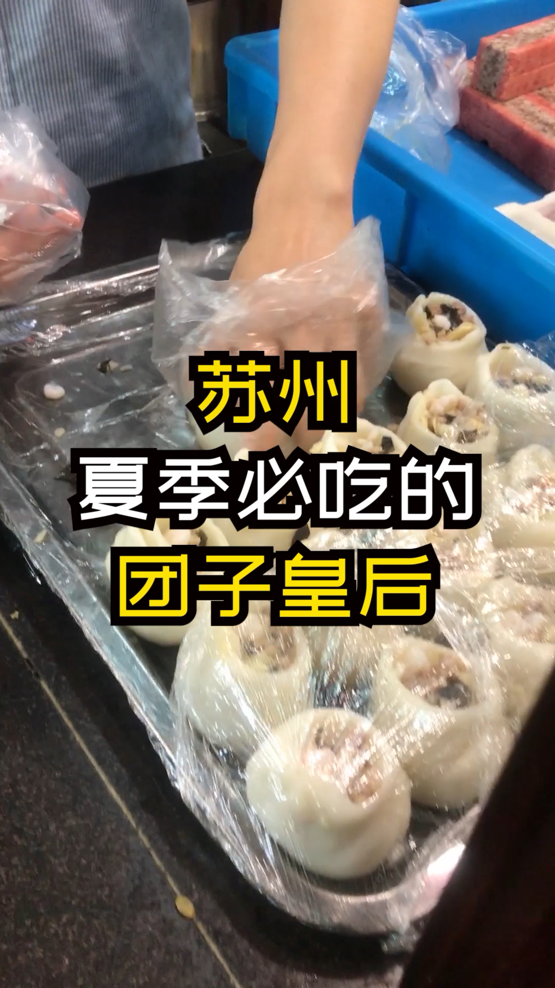 苏州人夏季必吃的炒肉馅团子,鲜美,只在这俩月有售 #听美食在唱歌 #我的美食日记