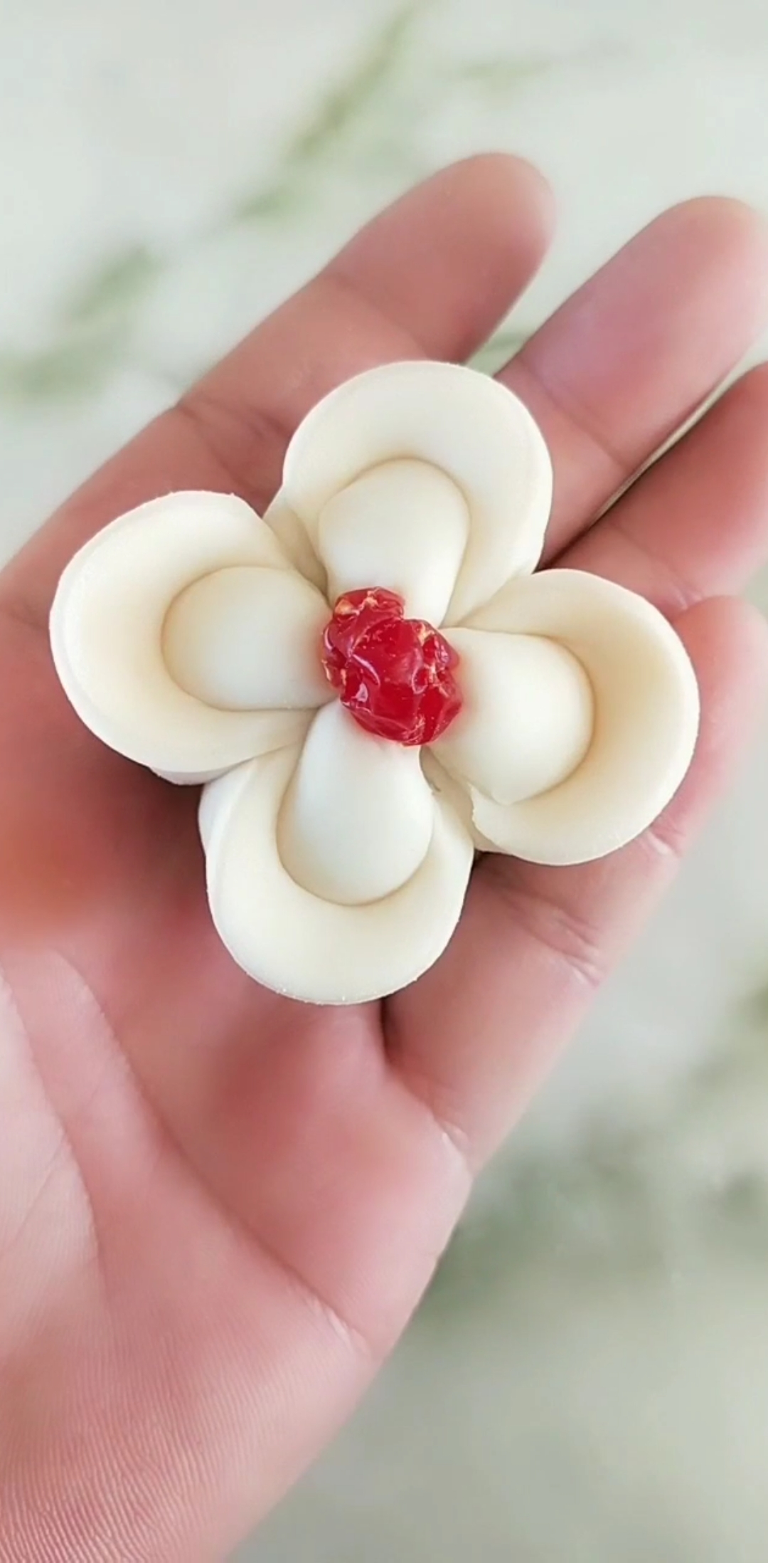 #手工面食#超级简单的小花馍