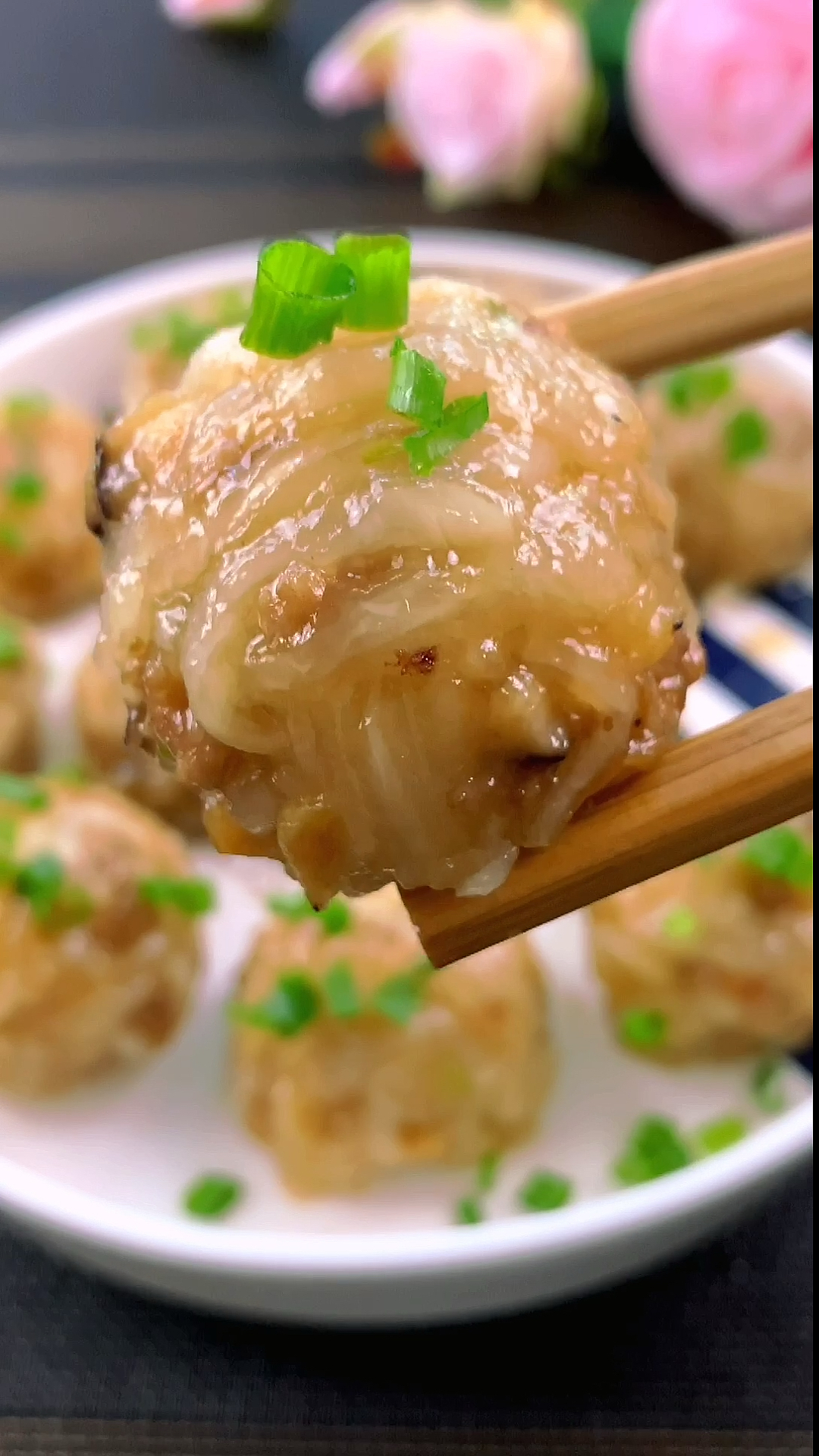 #新年吃点好的#用白萝卜做的丸子Q弹鲜甜太好吃了