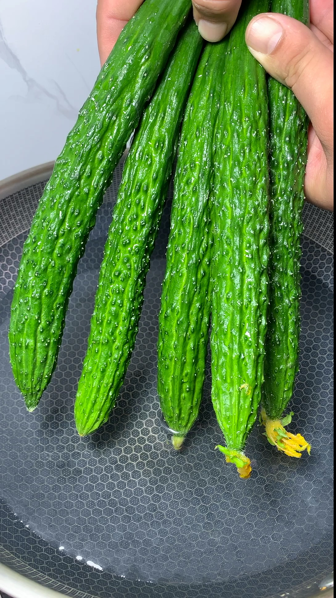 #名嚼美食#嘎嘣脆嘎嘣好吃的自制黄瓜咸菜