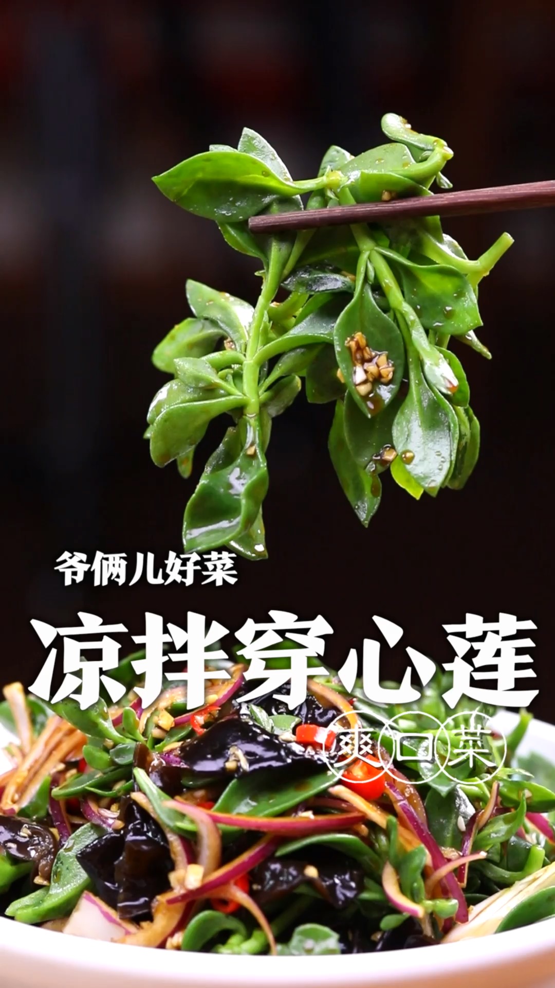 春天到了咱们吃点啥呢,整个凉拌穿心莲,这个季节吃它对味儿!