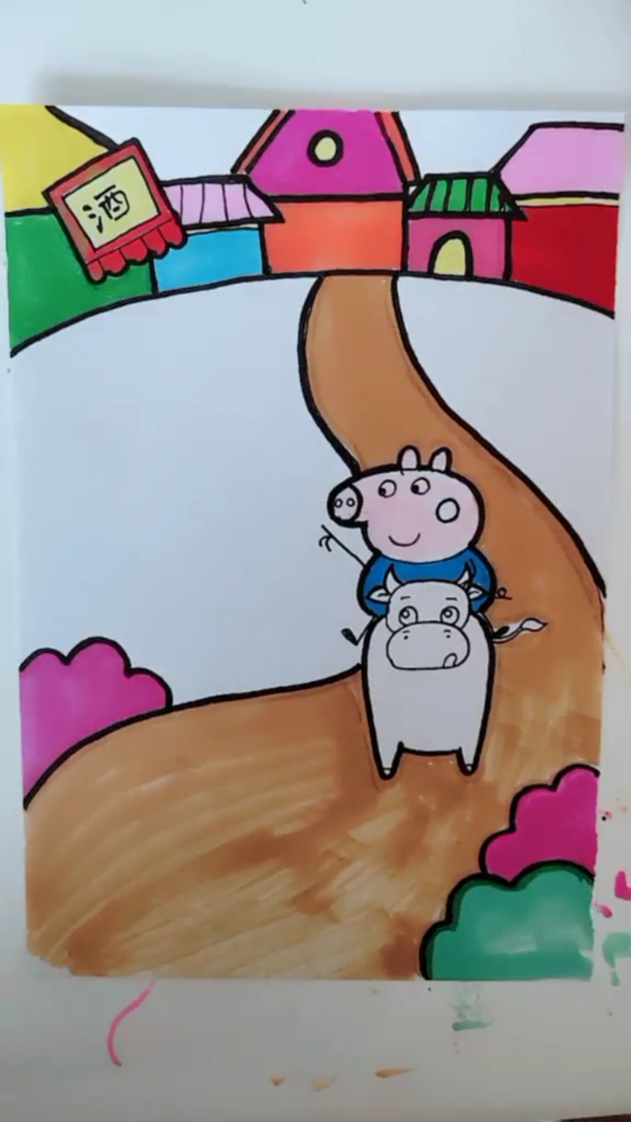 #创意简笔画#都爱看的动画片大全