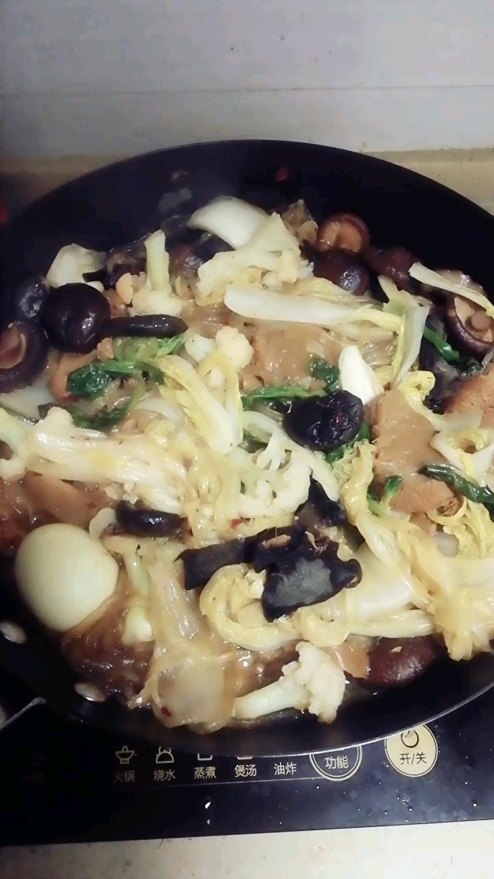 火锅吨小菜,吃的美味