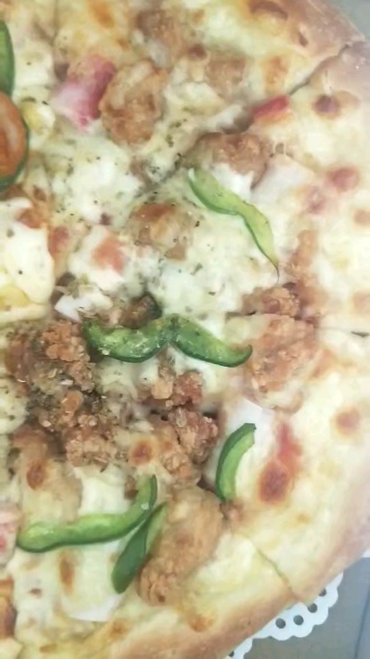 鸡肉,奥尔良双拼披萨