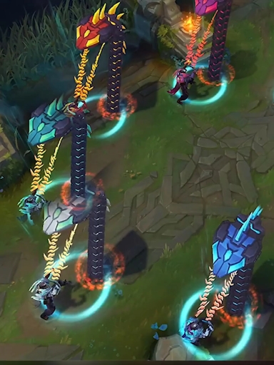 #手势舞大比拼#源计划特效皮肤,派克,金克斯,阿卡丽,沃里克,你们喜欢谁呢