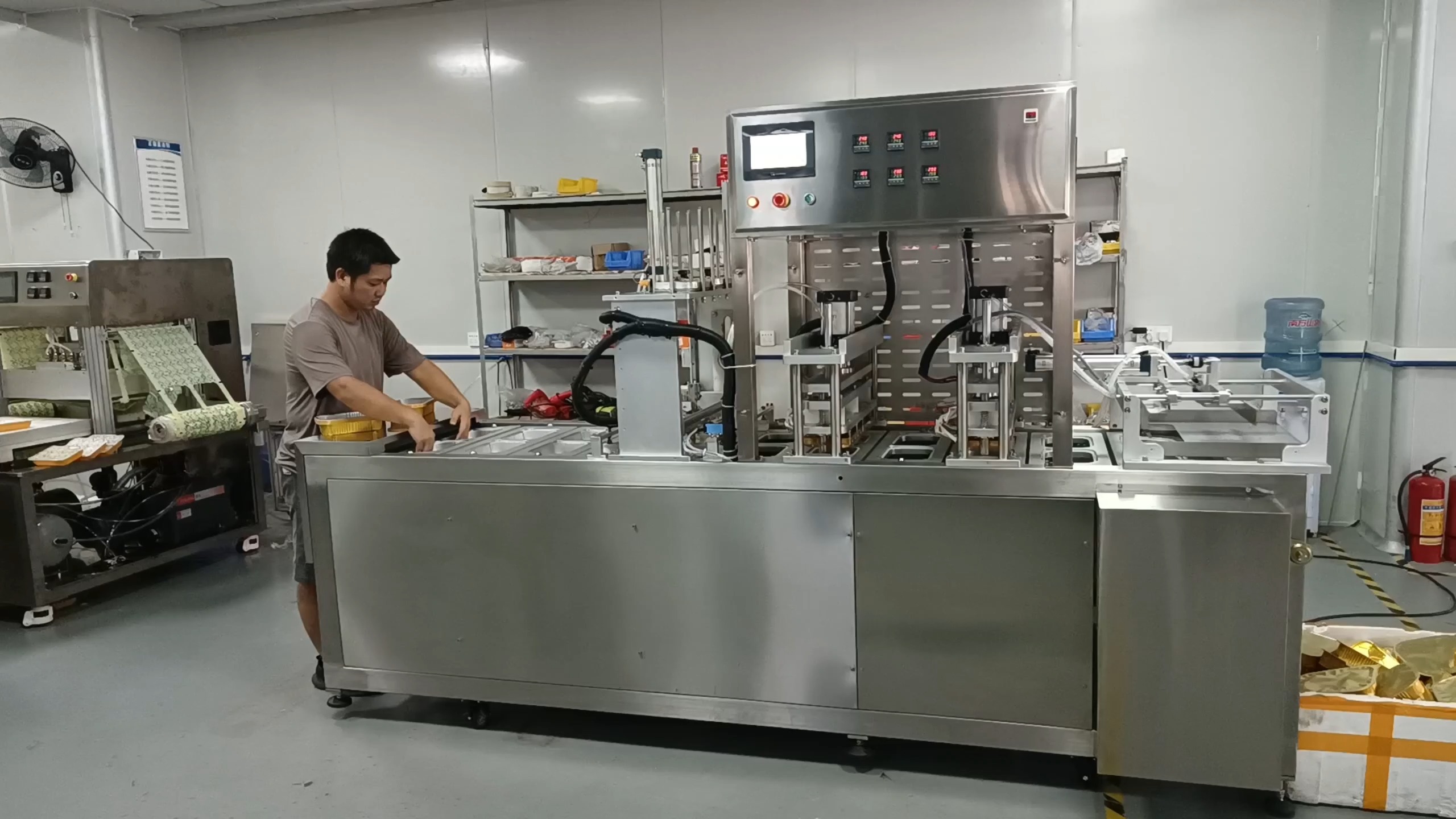 食品包装保鲜机--适合小龙虾、卤味等各种熟食包装封口