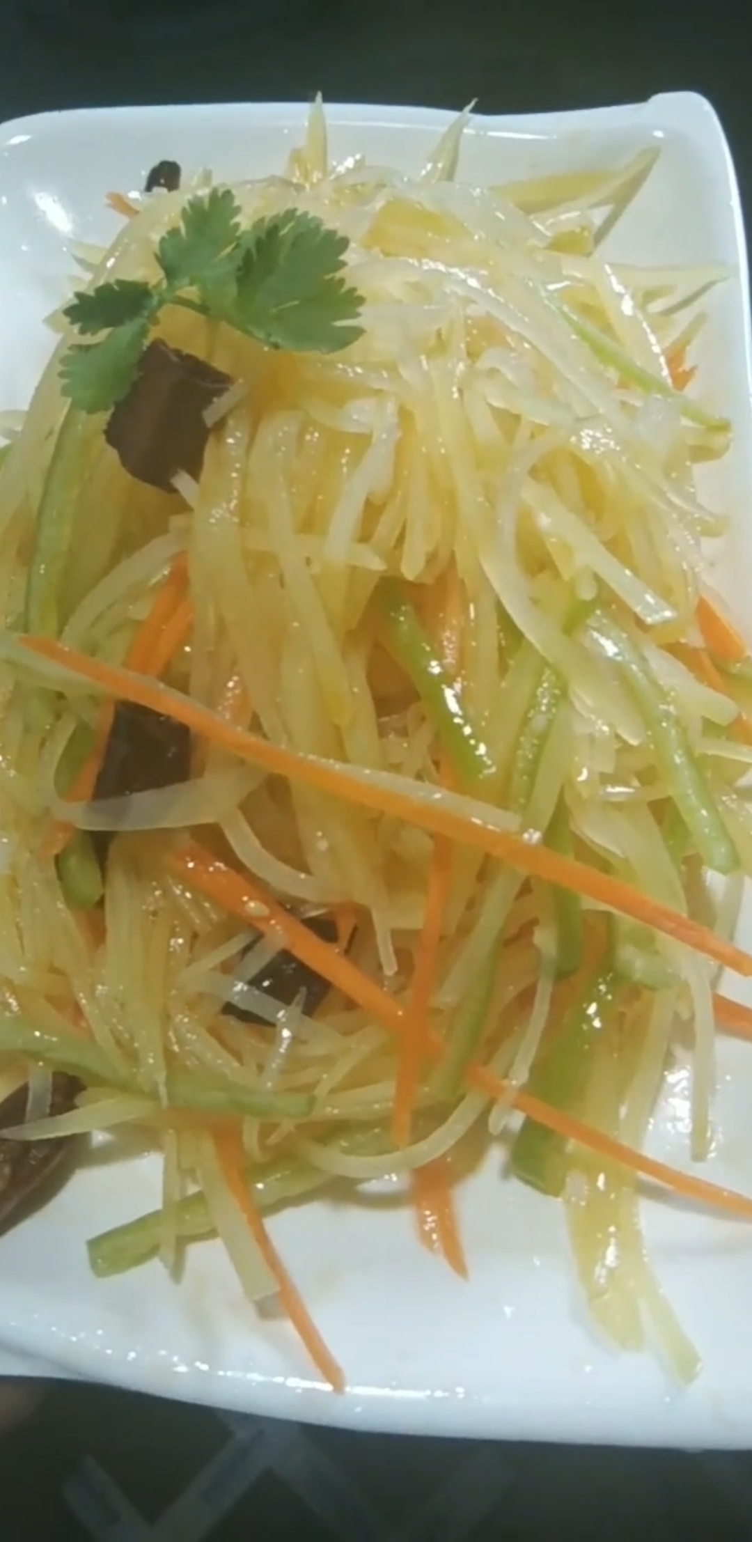 凉拌土豆丝教程