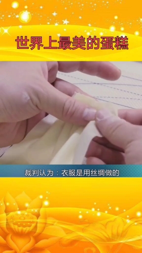 世界上最美的蛋糕。