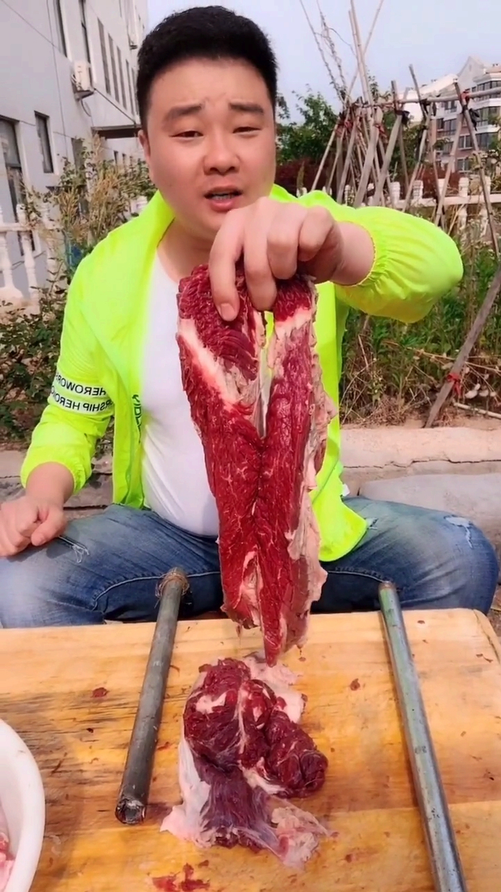 #自制家庭美食#用50斤牛肉做撒尿牛丸 教程简单一学就会