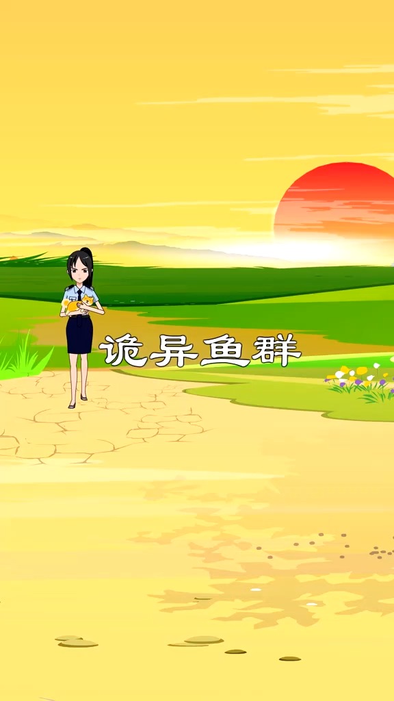 #我要上热门#美女河边发现诡异鱼群,仔细一看下面有黑影,以为看花了眼不料竟是#原创#