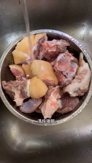 清炖猪脚的做法 