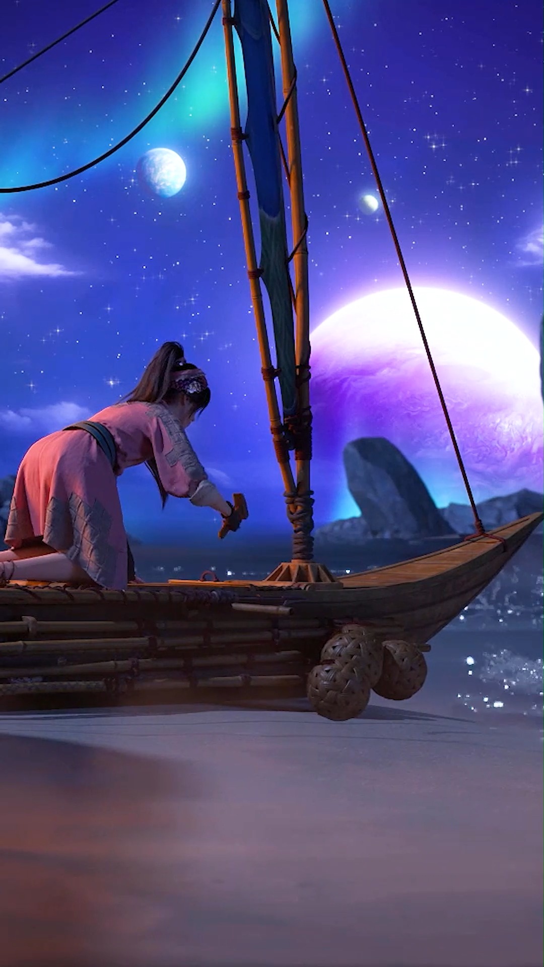 《眷思量》女主屠丽高清动态壁纸:觞阵与璎陌的养女 #国漫女神 #国漫推荐 #经典