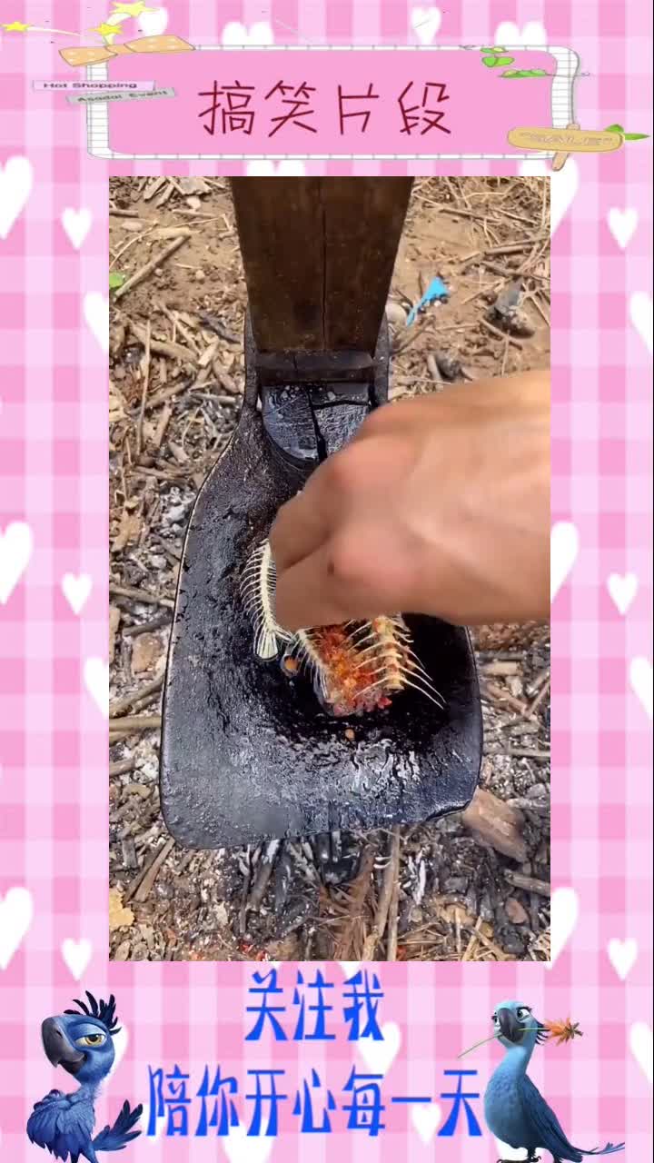 鱼骨嘎嘣脆,你想吃吗?,搞笑视频