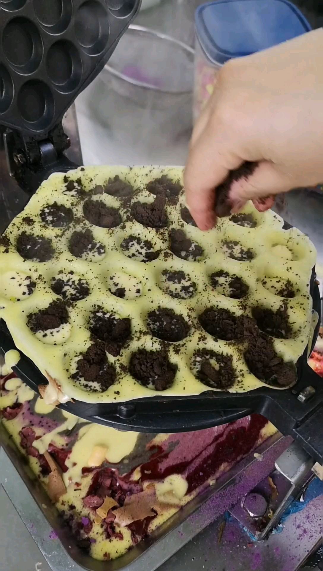 奥利奥夹心鸡蛋仔