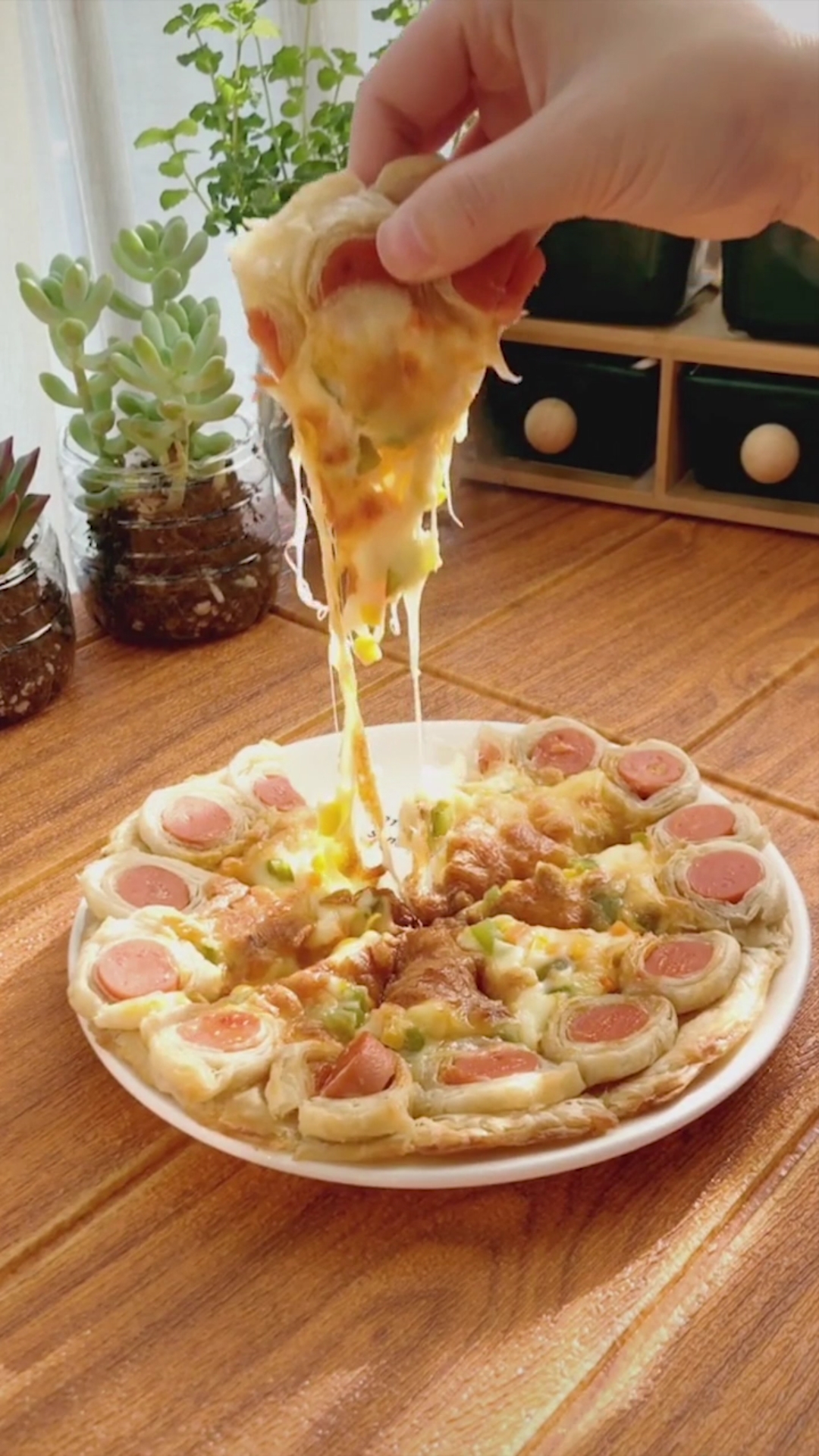 简易版中式披萨,解锁手抓饼的新玩法