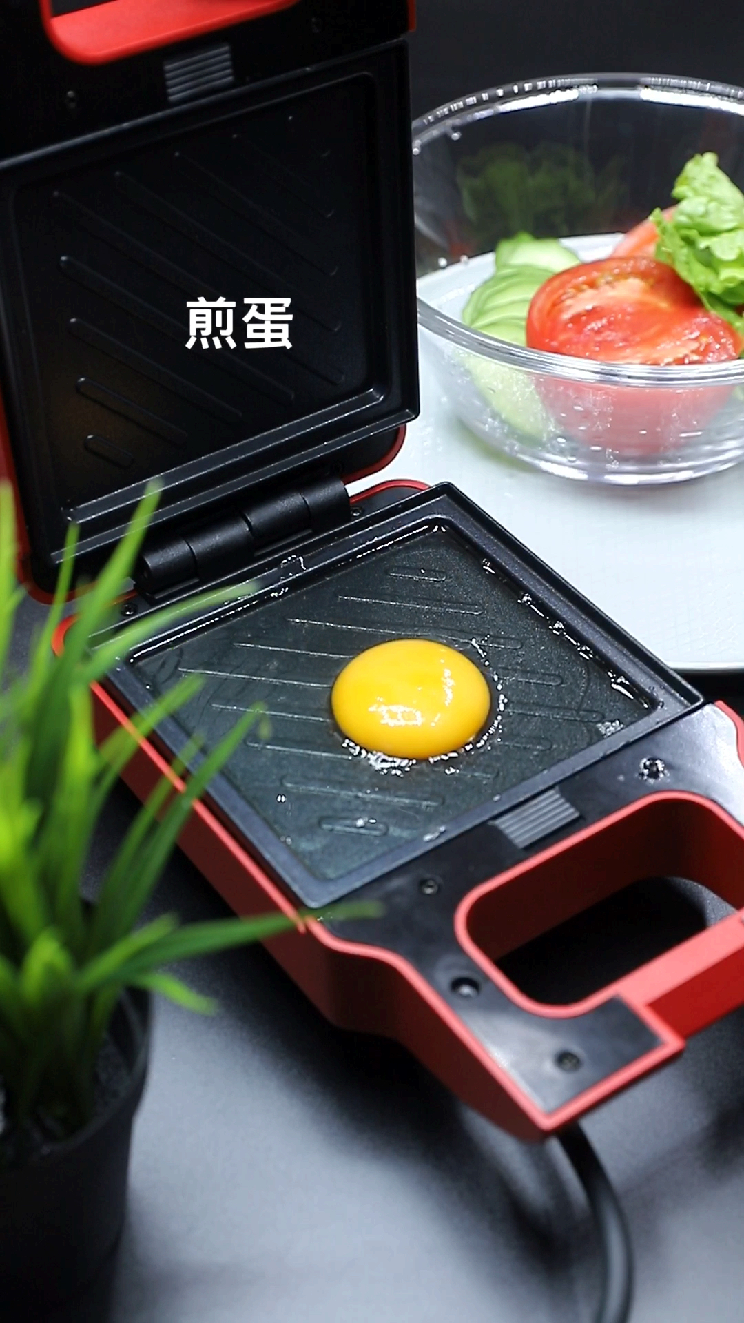 几分钟搞定华夫饼,煎鸡蛋,三明治