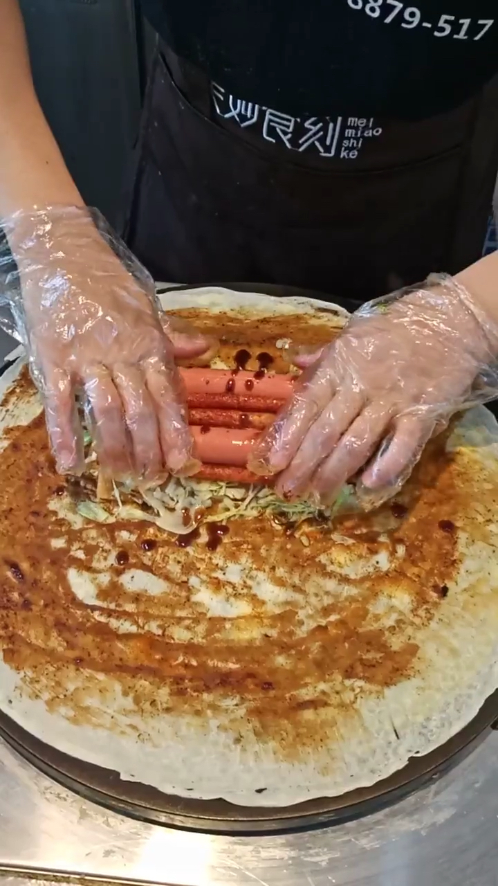 #家乡特色美食#想吃煎饼,就来美妙食刻煎饼,这内容超丰富的哦