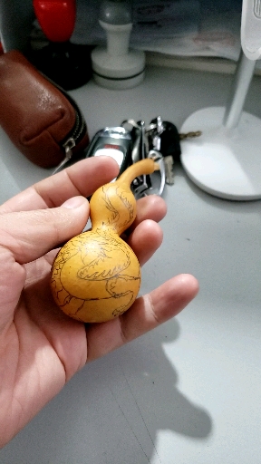 烙画葫芦~龙王(底稿)