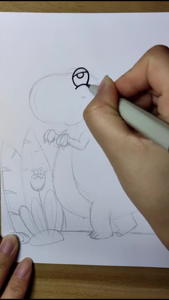 你喜欢吃草的恐龙还是吃肉的恐龙啊?我有新花样,儿童卡通画,