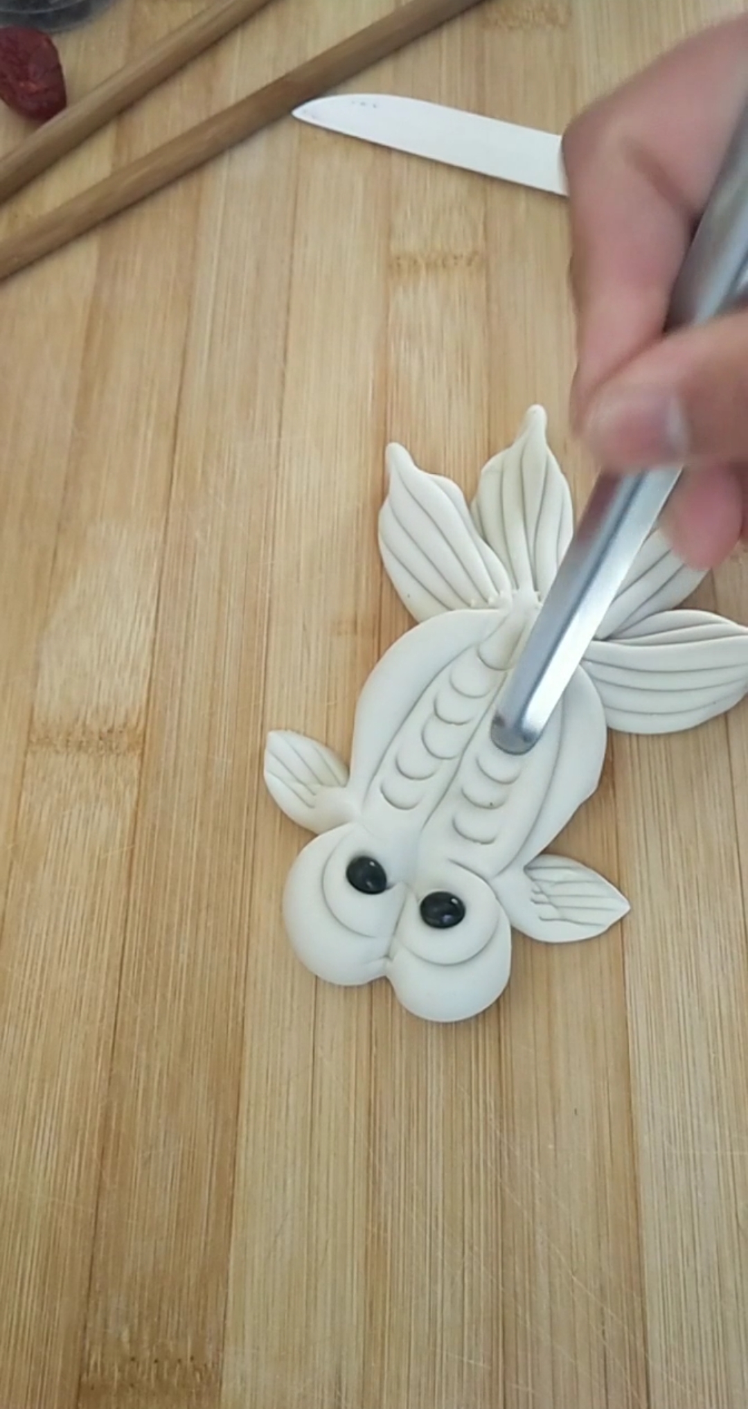 一根面鱼馒头做法