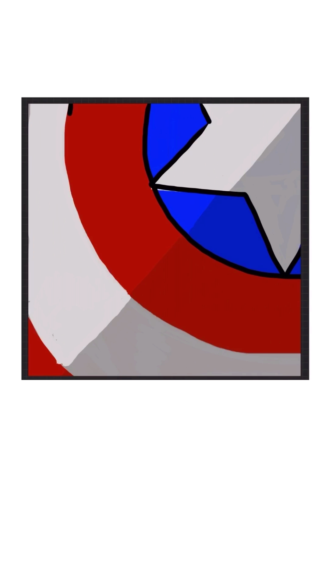 #画画原来如此简单#我画你猜:漫威旗下超级英雄,从弱鸡变肌肉男,你猜到她是谁了吗