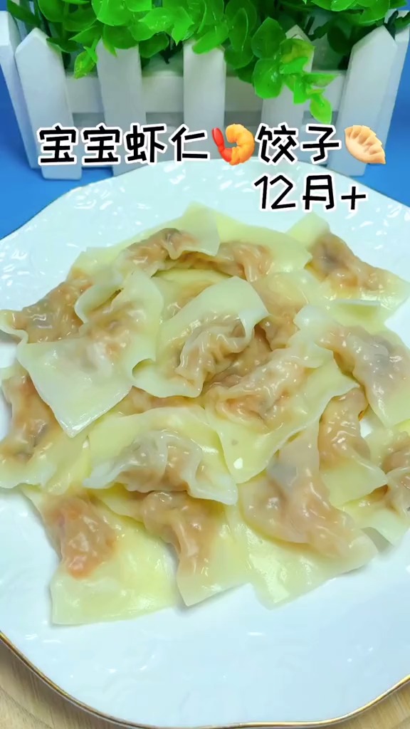 #宝宝辅食#宝宝版饺子,不爱吃蔬菜的宝宝有福啦,鲜美可口立刻光盘