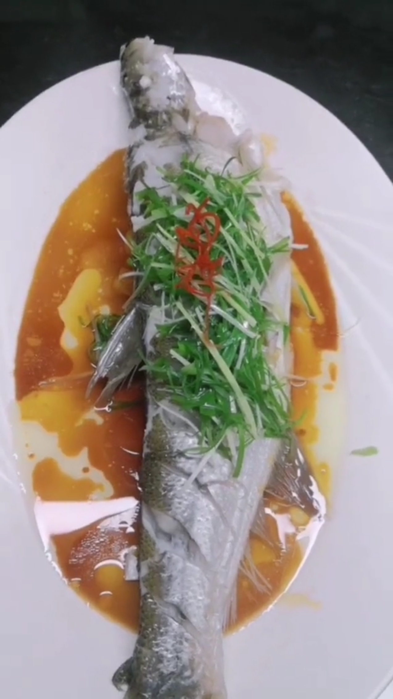 #美食#清蒸白鱼,就这么简单!