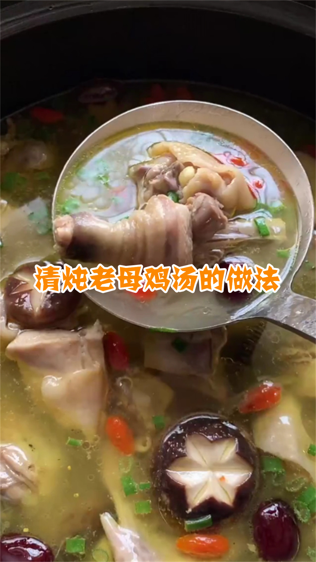清炖老母鸡汤的做法