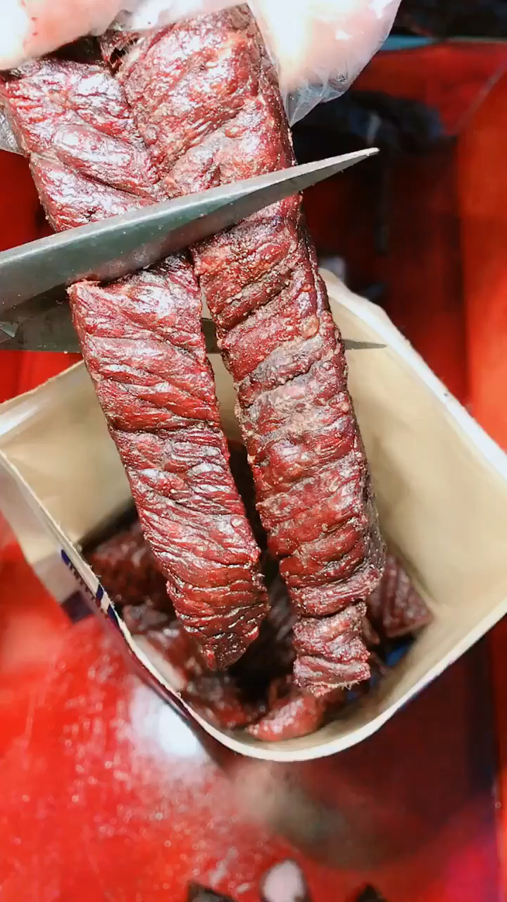 手撕牛肉干