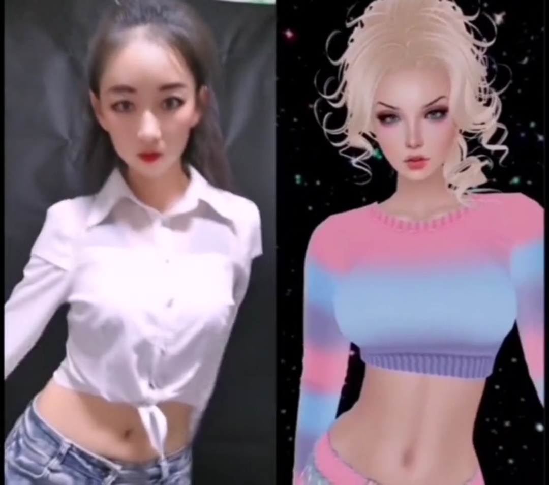 #在家健身打卡#动漫美女我是最喜欢的!新人到!望平台多多关照