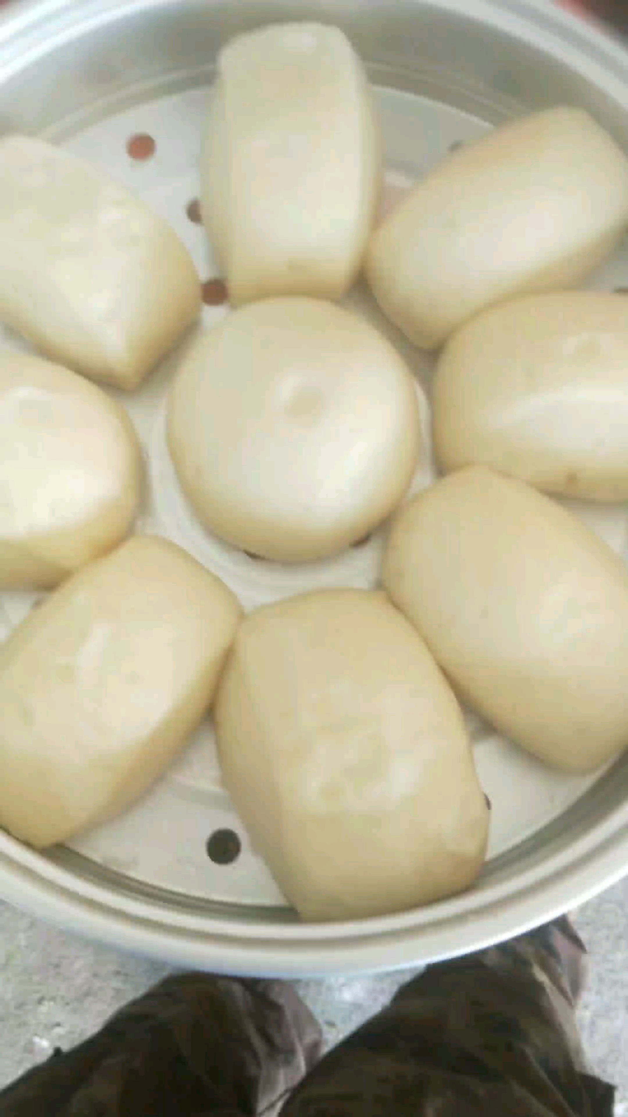 第一次蒸馒头