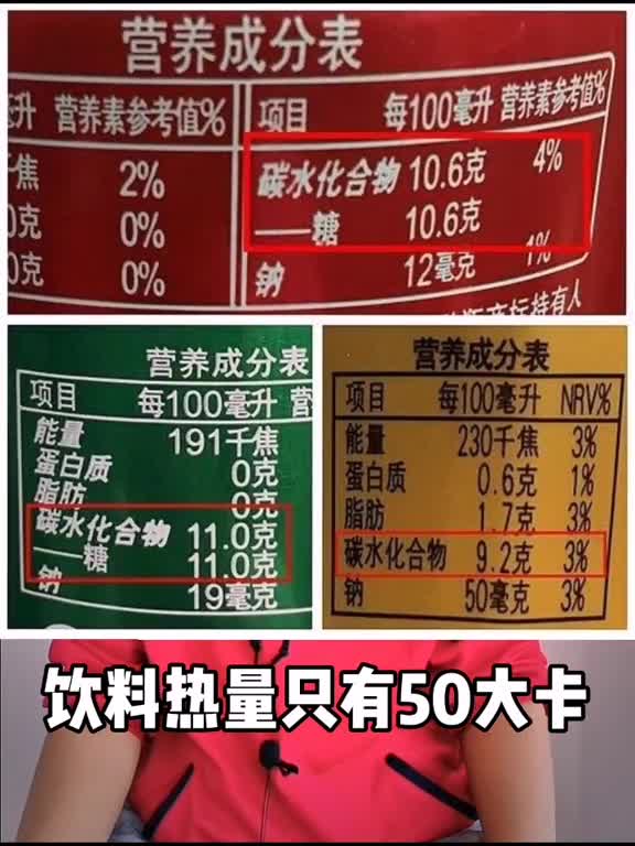 食物热量表数字小就能吃你不掉称的原因可能就在这减脂食物热量