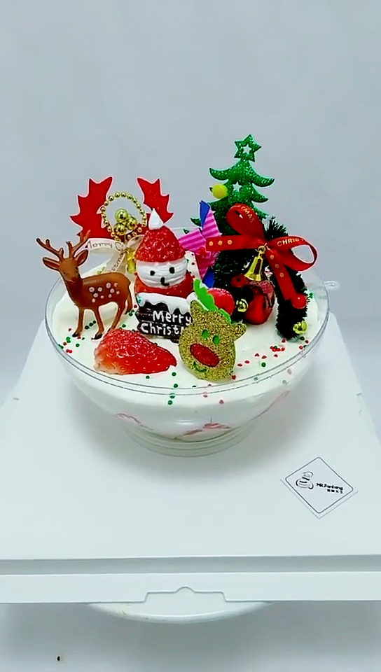 #我的秘密食谱#圣诞球形蛋糕有要学习的请更新