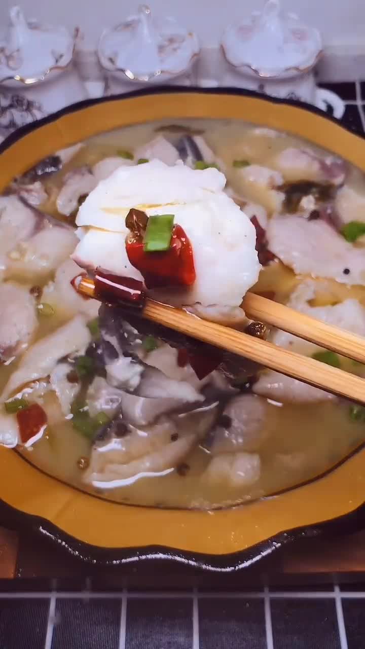 家庭版酸菜鱼的做法