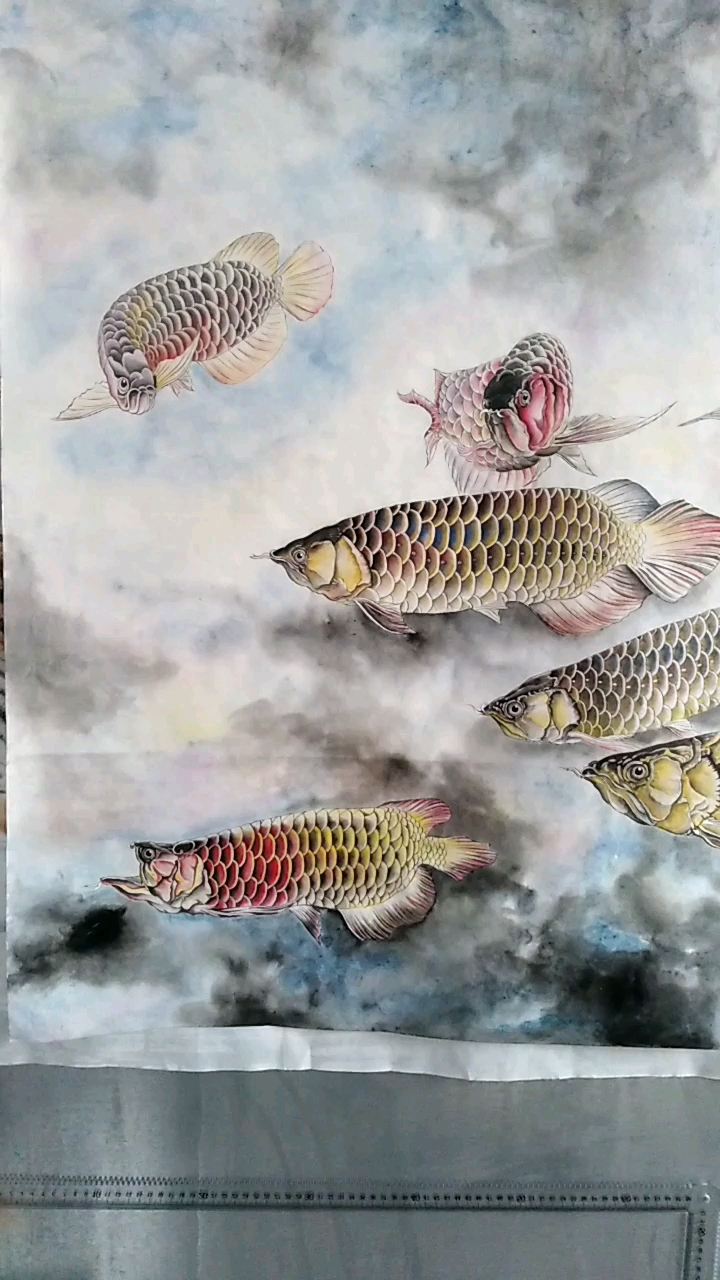 张凯工笔画《九如意》!点赞你会万事如意!!心想事成!