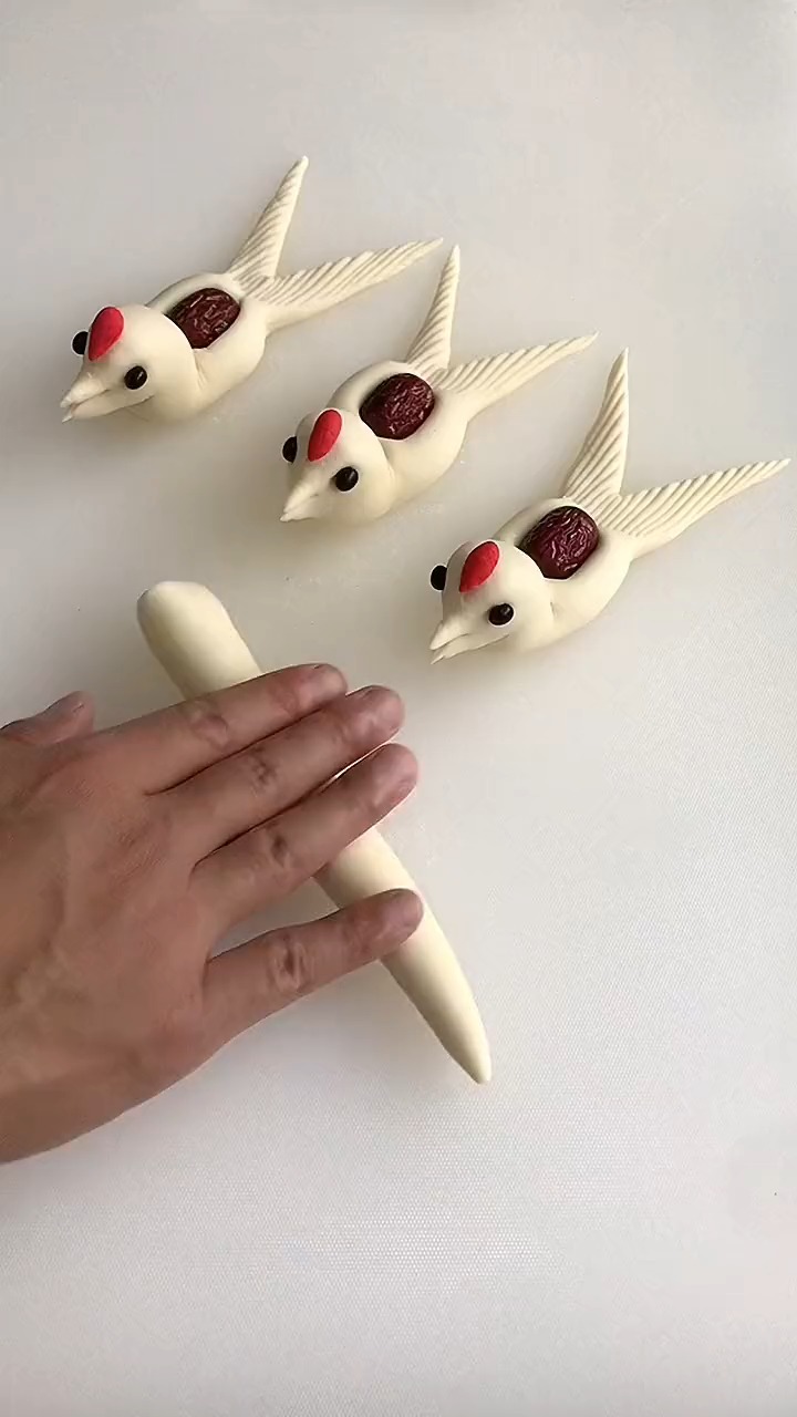 #美食#小燕子馒头这样做,老人孩子都爱吃