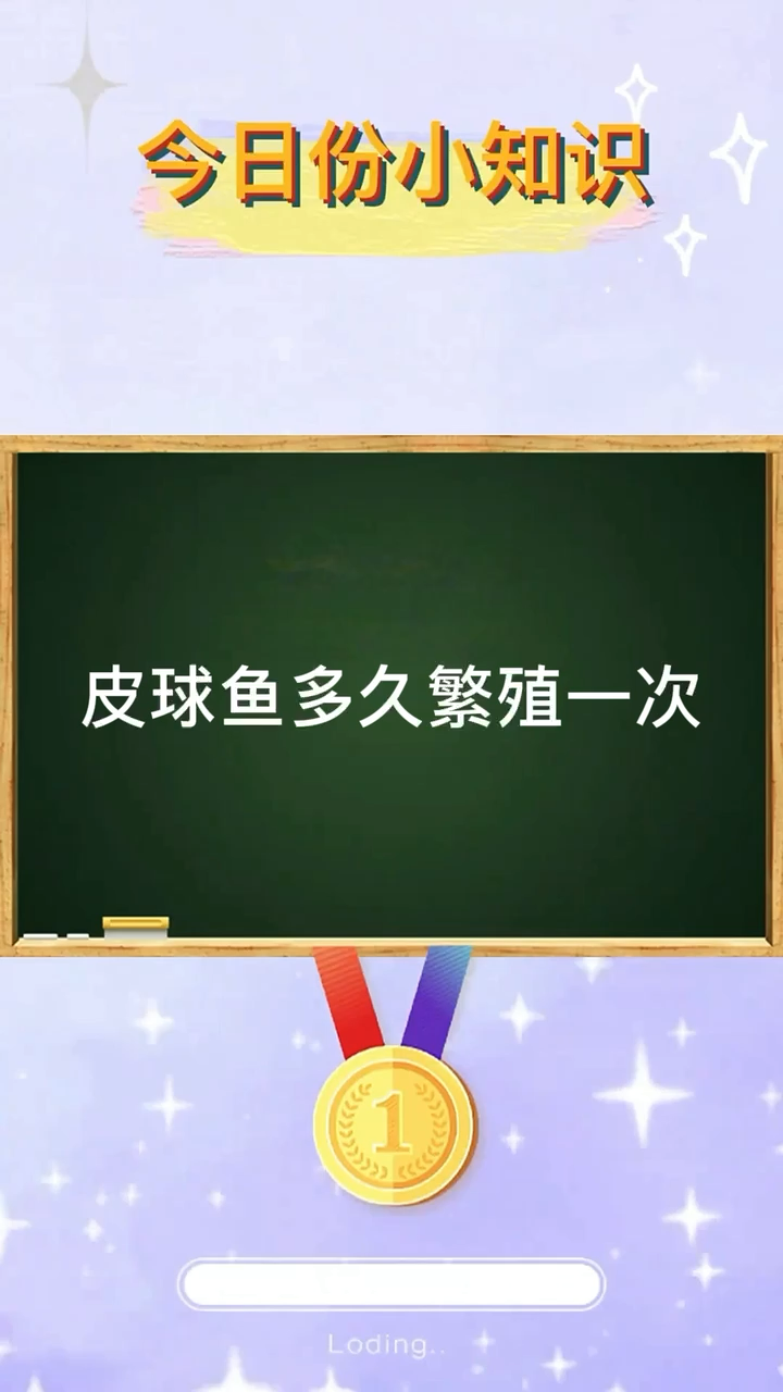 皮球鱼多久繁殖一次