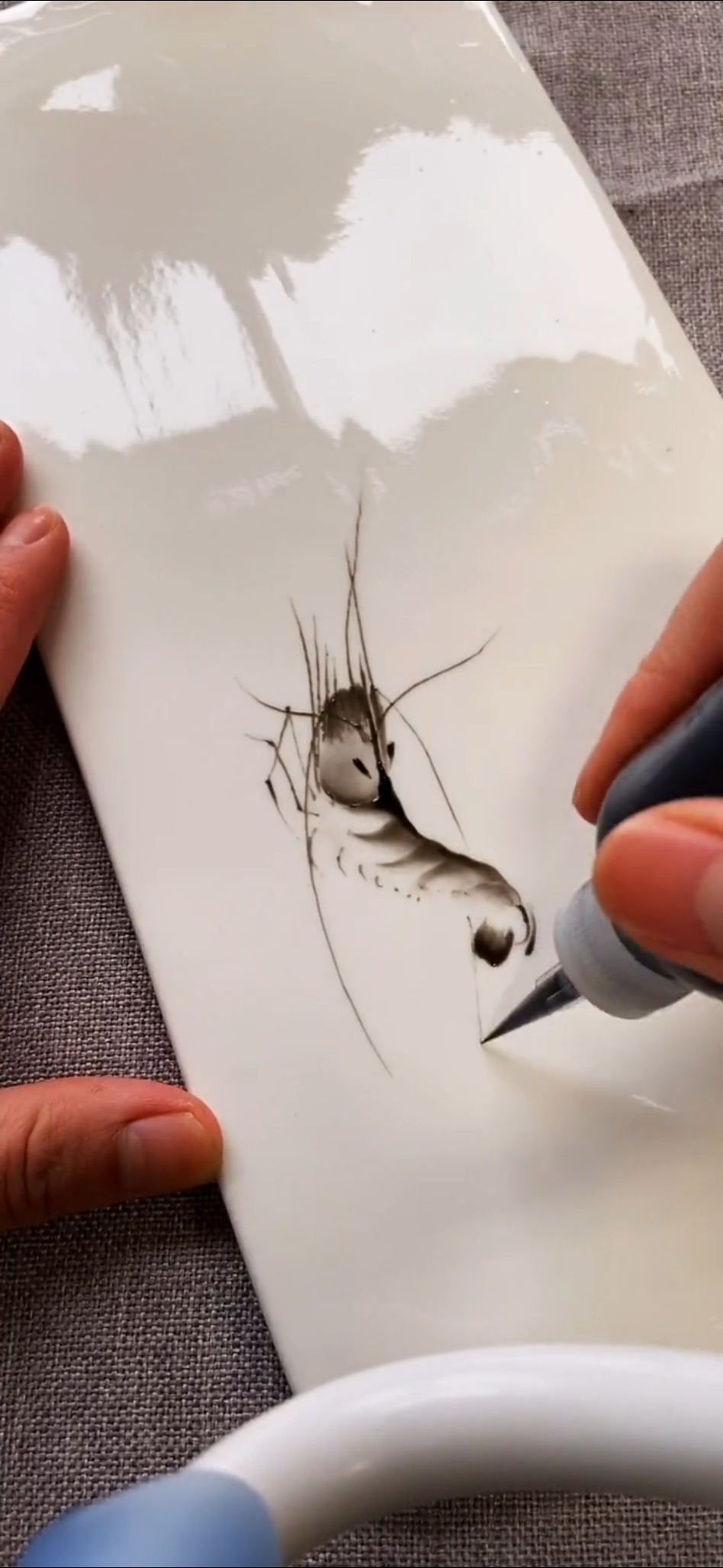 #指尖作画#给你见识一下什么叫真正的河虾