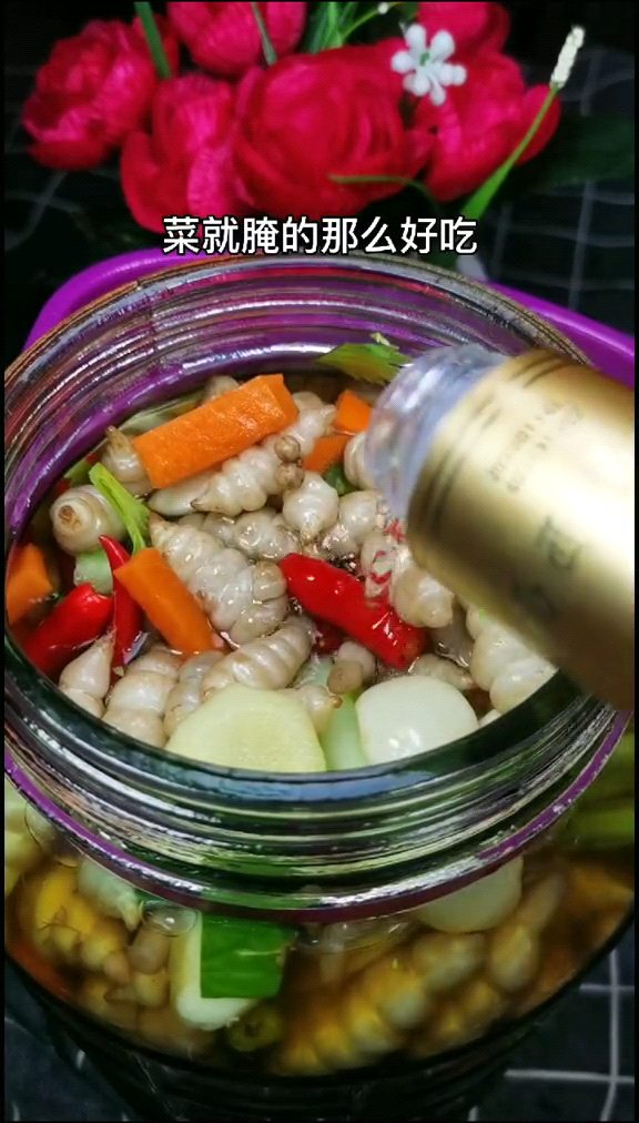 糖醋螺丝菜的腌制方法和配料 
